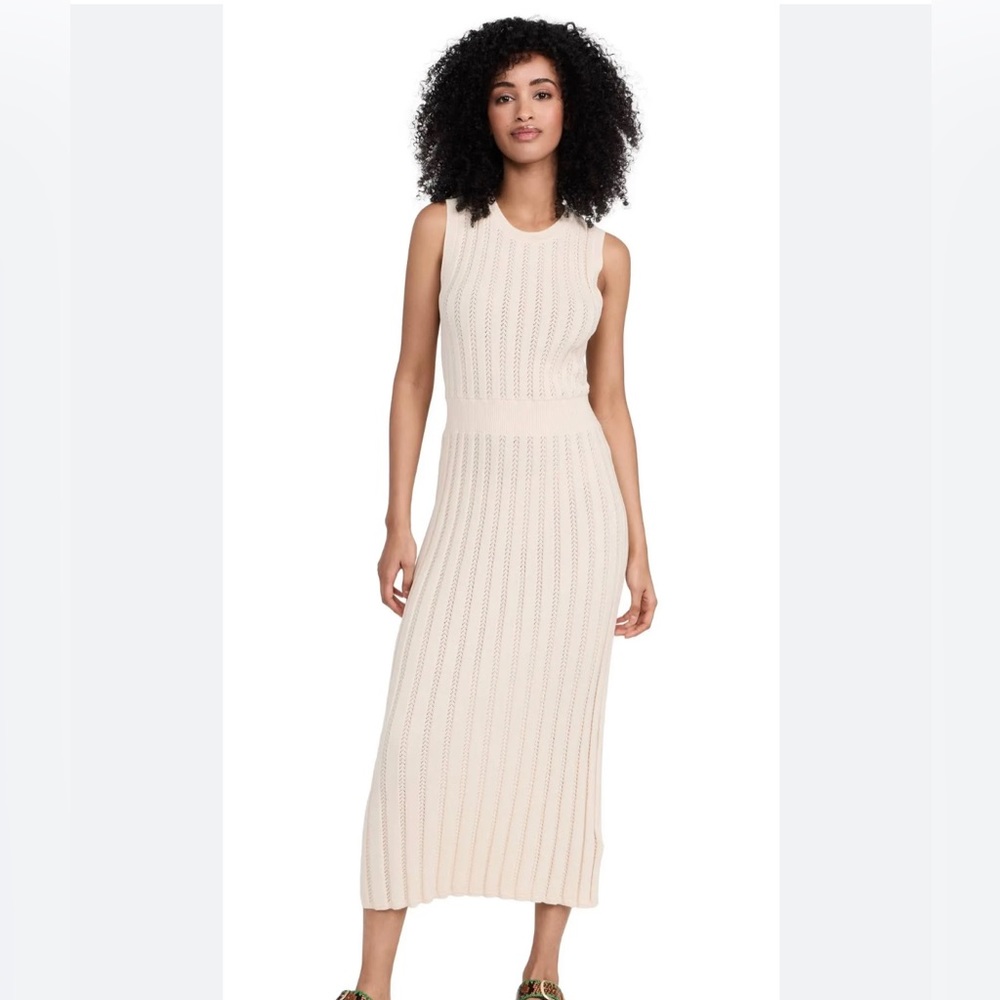 NWT Varley Women's Florian Knit Dress